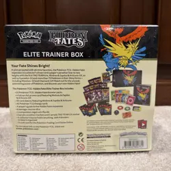 Pokemon Hidden Fates Elite Trainer Box TCG ETB Factory Sealed - Image 3