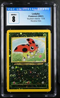 2001 Pokemon Southern Islands Ledyba CGC 8 - Image 1