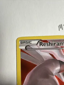 Pokemon TCG Reshiram XY74 Full Art Holo Black Star Promo - Image 4