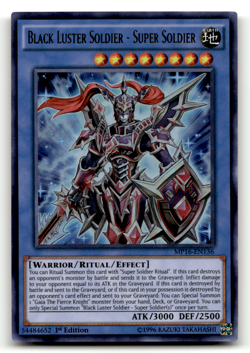 Black Luster Soldier - Super Soldier MP16-EN136 1st Edition Ultra Rare 2016 Mega - Image 1