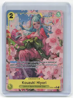 2024 One Piece Card Game Kouzuki Hiyori Wings of the Captain #OP06-106 Near Mint - Image 1
