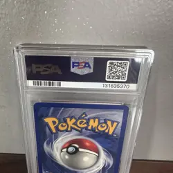 2000 Pokemon Black Star Promo Mew Holo Card #9 Pokemon League PSA 8 NM-MT - Image 5