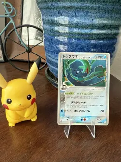 Pokemon Rayquaza Delta Species Holo Card 015/052 1st Edition Japanese - Image 1