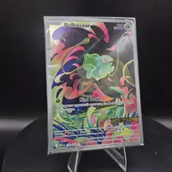 Bulbasaur Stamped Promo Card 133/132 Pokemon TCG Mega Evolution Near Mint Sealed - Image 1