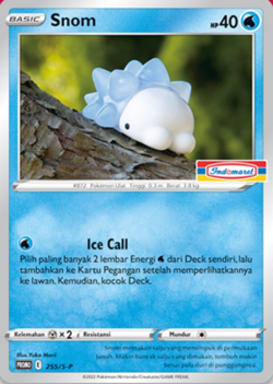 Snom Promo Indomaret 255/S-P Yuka Morii Pokemon Card Indonesia Exclusive - Image 1