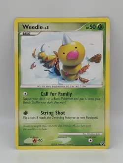 Weedle 93/106 Diamond & Pearl Great Encounters Pokemon Card EXC/LP - Image 1