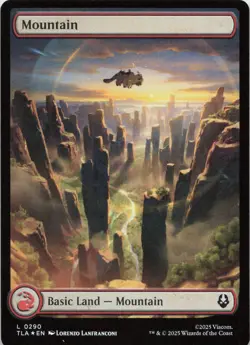 Mountain (0290) - FOIL - L Avatar: The Last Airbender 290 - MTG - Image 1