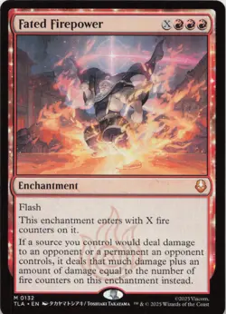Fated Firepower M Avatar: The Last Airbender 132 NM MTG - Image 1