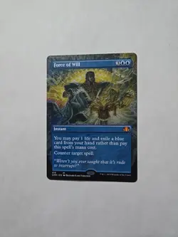 Force of Will (Borderless) Dominaria Remastered Regular - Image 1