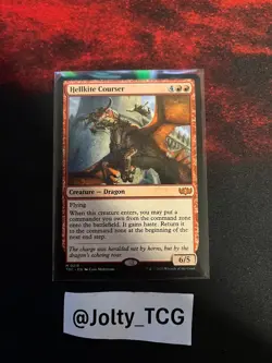 Hellkite Courser Commander: Tarkir: Dragonstorm Regular 0218 - Image 1