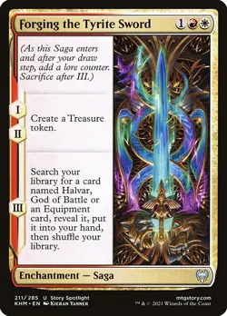 [MTG] Forging the Tyrite Sword (211) (KHM) NM - Image 1