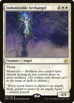 [MTG] Indomitable Archangel (019) (MM2) NM - Image 1