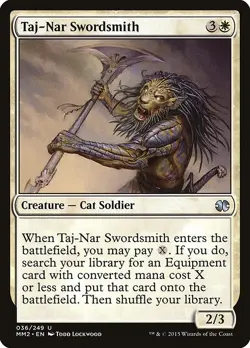 [MTG] Taj-Nar Swordsmith (036) (MM2) NM - Image 1