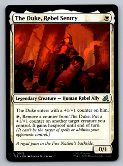 The Duke, Rebel Sentry U 0076 Avatar: The Last Airbender Regular - Image 1