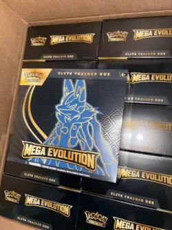 x1 Pokemon TCG: Mega Evolution (Lucario) Elite Trainer Box ETB | New & Sealed - Image 1