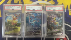 PSA 10 GEM MINT Flareon Vaporeon Jolteon VMAX Set 003 006 009 Pokemon chinese - Image 2