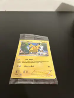Pokemon TCG Pikachu Build-A-Bear Workshop Promo 20/108 Promo Promo Sealed - Image 1