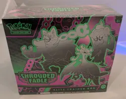 Pokemon TCG Scarlet Violet Shrouded Fable ETB Elite Trainer Box Factory Sealed - Image 1