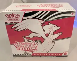 Pokemon TCG Scarlet & Violet White Flare Elite Trainer Box ETB FACTORY SEALED - Image 1