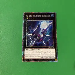 Number 101: Silent Honor ARK Platinum Secret Rare RA04-EN211 Yugioh - Image 1