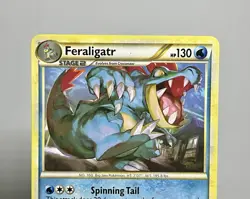 Feraligatr 25/95 (LP) Rare HeartGold & Silver: Call Of Legends 2011 Pokemon Card - Image 3
