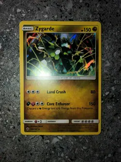 Pokemon TCG Cards Zygarde 100/147 Burning Shadows Holo Rare NM - Image 3