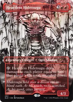 Heartless Hidetsugu (Secret Lair) Promo PLD Creature Rare MAGIC CARD ABUGames - Image 1