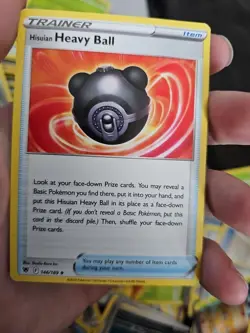 146/189 HISUIAN HEAVY BALL UNCOMMON ASTRAL RADIANCE POKEMON CARD - Image 1