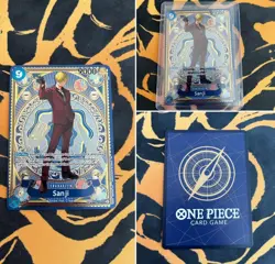 One Piece A Fist of Divine Speed Sanji Special Card OP06-119 NM english - Image 1