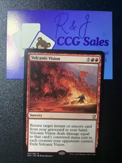 Volcanic Vision ~ Dragons of Tarkir [ Excellent ] [ Magic MTG ] - Image 1