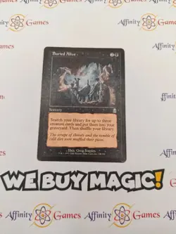 MTG | Buried Alive | Odyssey | Regular | Heavily Played | English - Image 1