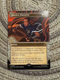 FLAWLESS MANEUVER [Showcase] - Promo - TLE Avatar Eternal MTG ATLA #0306 - Image 1