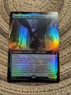 WAN SHI TONG, ALL-KNOWING FOIL [Extended] - Mythic - TLE Avatar Eternal MTG ATLA - Image 1