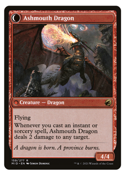 MTG - 6 x Different FOIL Red Dragon spells - Commander / Modern - M/NM - Image 2