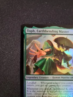 MTG Toph, Earthbending Master FOIL Avatar: The Last Airbender Mythic - Image 3