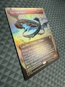 MTG Ran and Shaw #0325 Foil Borderless Rare Avatar: The Last Airbender (TLA) - Image 2