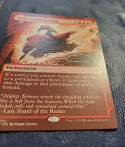 Magic the Gathering Fiery Emancipation Mint Condition Rare - Image 2