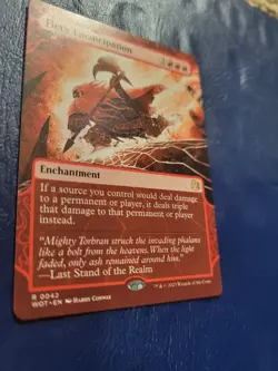 Magic the Gathering Fiery Emancipation Mint Condition Rare - Image 3