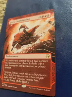 Magic the Gathering Fiery Emancipation Mint Condition Rare - Image 4