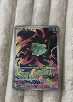 Bulbasaur 133/132 Pokemon TCG Mega Evolutions Stamped Promo Card NM Sealed - Image 1