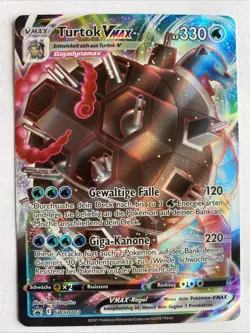 Pokemon Karte | Turtok VMAX SWSH103 | Black Star Promo | Deutsch | Near Mint - Image 1