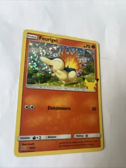 Feurigel 10/25 McDonald's Celebrations Holo Pokemon Pokemon Karte Deutsch NM - Image 1