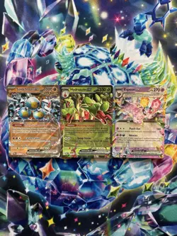 Pokemon TCG Prismatic Evolutions EX x3 Cards Bundle - Image 1