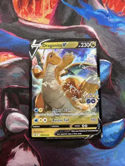 Dragonite V SWSH235 Sword & Shield Black Star Promo Pokemon Card - Image 1