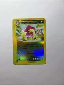 Pokemon TCG - Meganium - 53/165 - Rare - Reverse Holo - Expedition [Near Mint] - Image 4