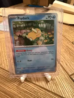 Pokemon TCG Psyduck Mega Evolution Promo Card 007 Mint Condition Pack Fresh - Image 1