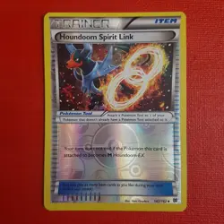 Pokemon Trainer Houndoom Spirit Link 142/162 Reverse Holo Rare - Image 1