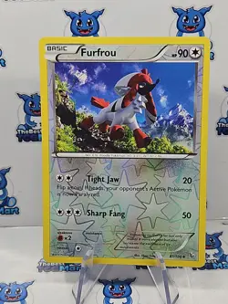Furfrou - 87/106 - Reverse Holo Pokemon XY FlashFire LP - Image 1