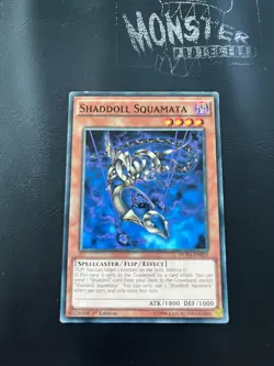 YUGIOH SHADDOLL SQUAMATA COMMON DUEA-EN025 1ST EDITION - Image 1