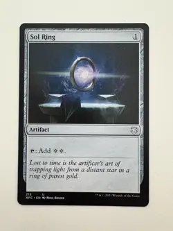 Sol Ring MTG Magic the Gathering Card NM Near Mint AFC - Image 1